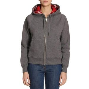 Burberry Gray Woman’s Hooded sweater casual comfy